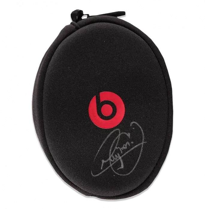 Neymar Jr Signed Beats Solo2 On-Ear Headphone Case