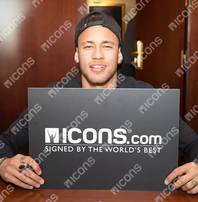 Neymar Jr Signed Yellow Nike Prestige Football