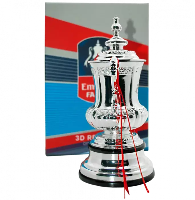 Official Emirates FA Cup Mini 3D Replica Trophy
