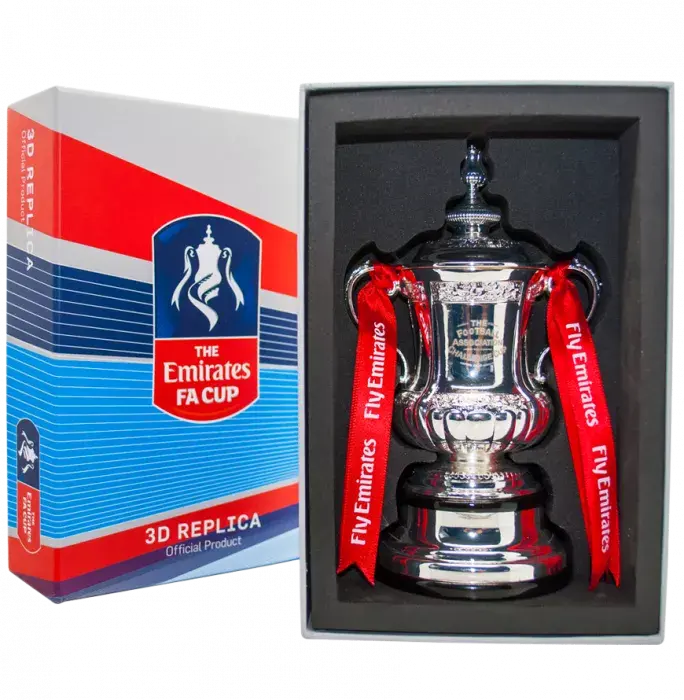 Official Emirates FA Cup Mini 3D Replica Trophy
