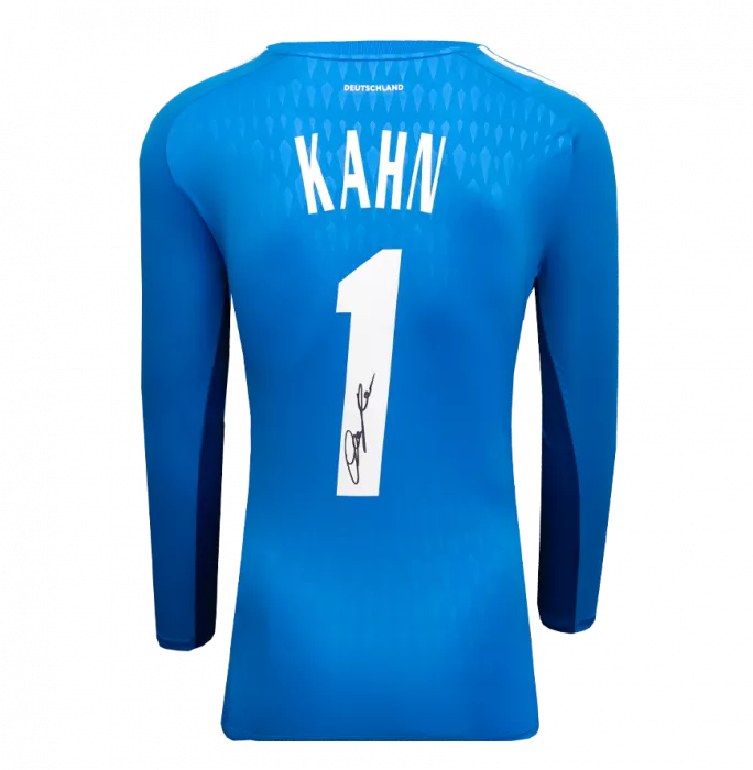 Oliver Kahn Back Signed Germany 2023 Goalkeeper Shirt In Classic Frame