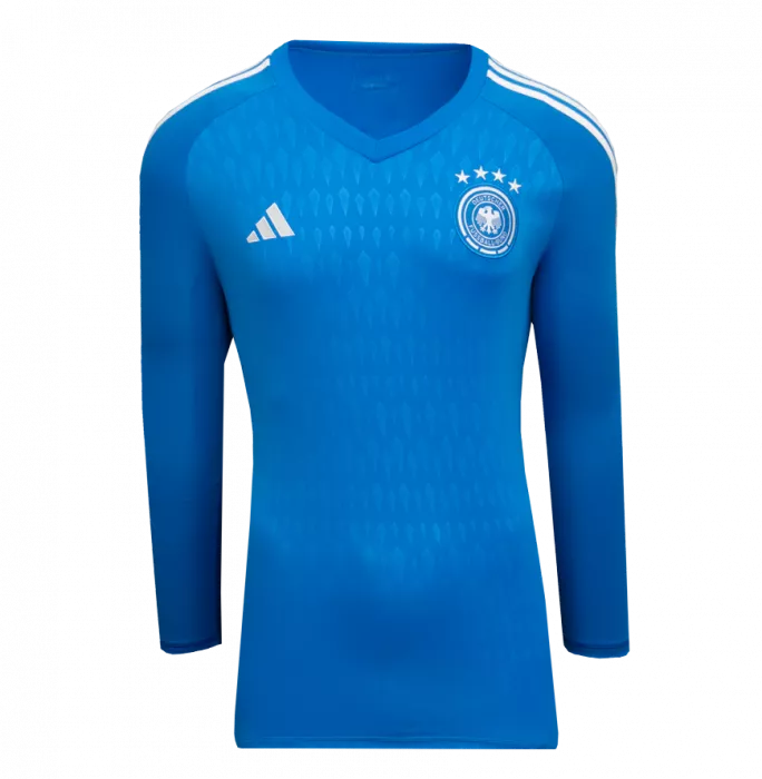 Oliver Kahn Back Signed Germany 2023 Goalkeeper Shirt In Hero Frame: Option 1