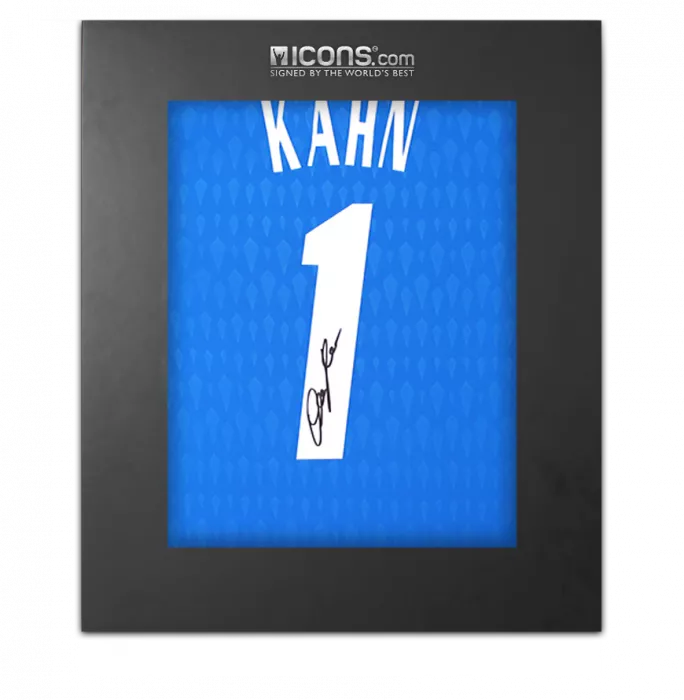 Oliver Kahn Back Signed Germany 2023 Goalkeeper Shirt In Deluxe Packaging