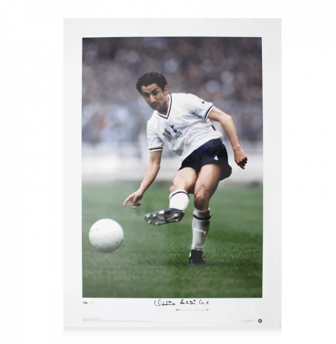 Ossie Ardiles Signed Tottenham Hotspur Photo: 1981 FA Cup Legend