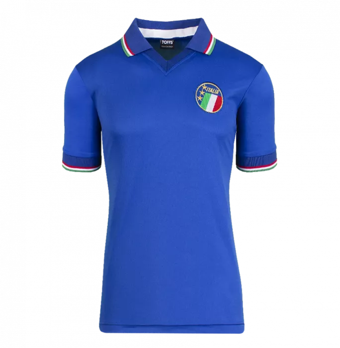 Paolo Maldini Signed Italy 1990 Home Shirt With Fan Style Number In Deluxe Packaging