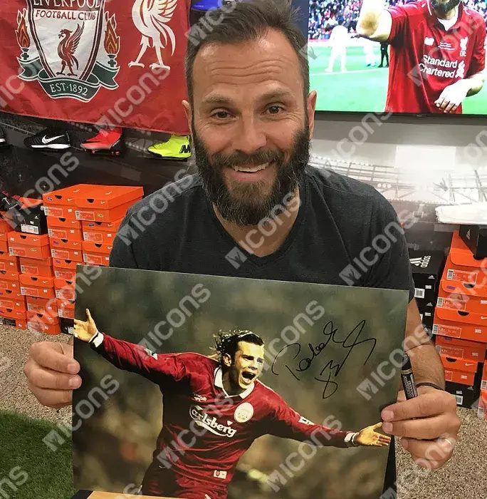 Patrik Berger Signed Liverpool Photo: Kop Legend