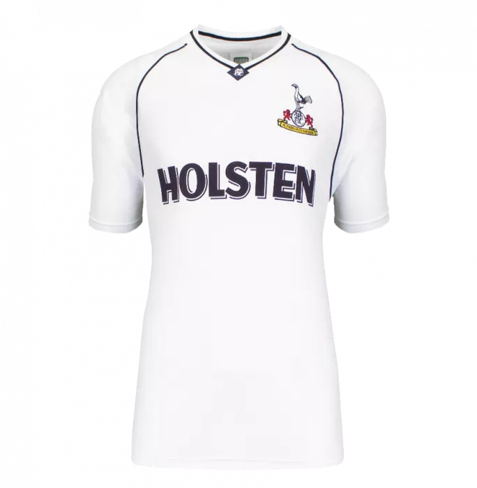 Paul Gascoigne Back Signed Tottenham Hotspur 1991 Home Shirt