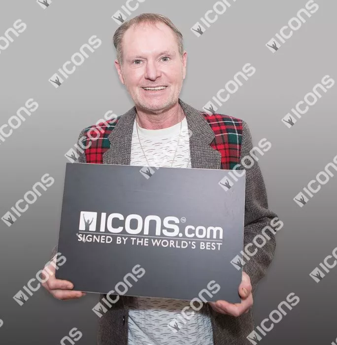 Paul Gascoigne Front Signed England 1996 Home Shirt