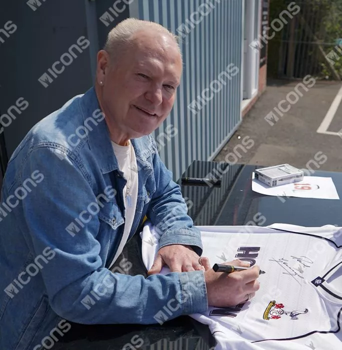 Paul Gascoigne Front Signed Tottenham Hotspur 1991 Home Shirt In Classic Frame