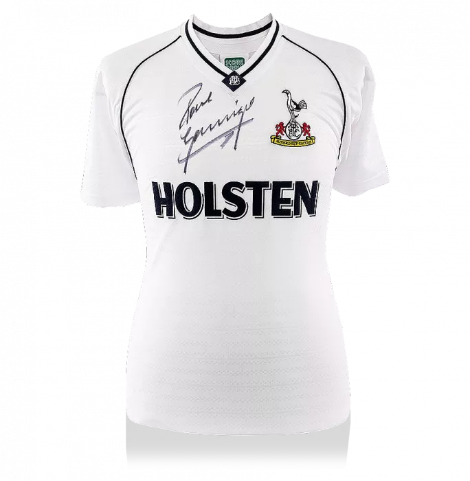 Paul Gascoigne Signed Tottenham Hotspur 1991 Home Shirt
