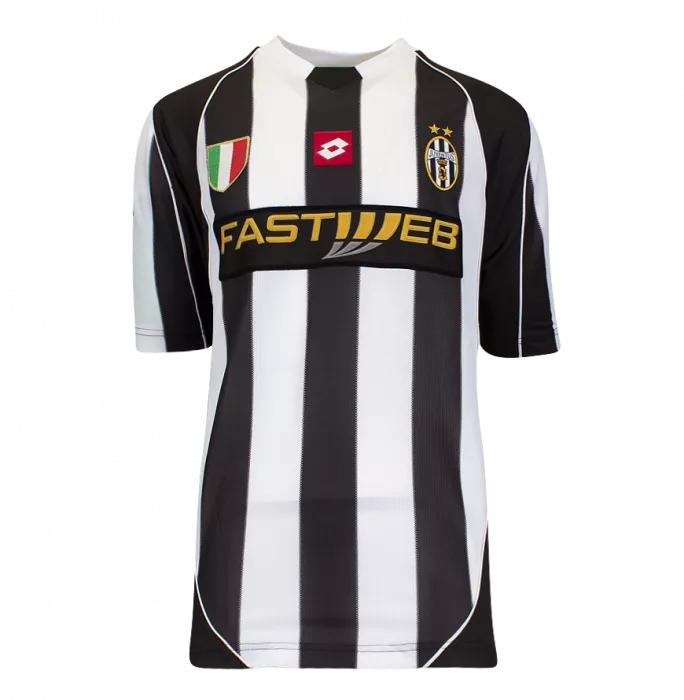 Pavel Nedved Back Signed Juventus 2002-03 Home Shirt In Hero Frame: Option 1