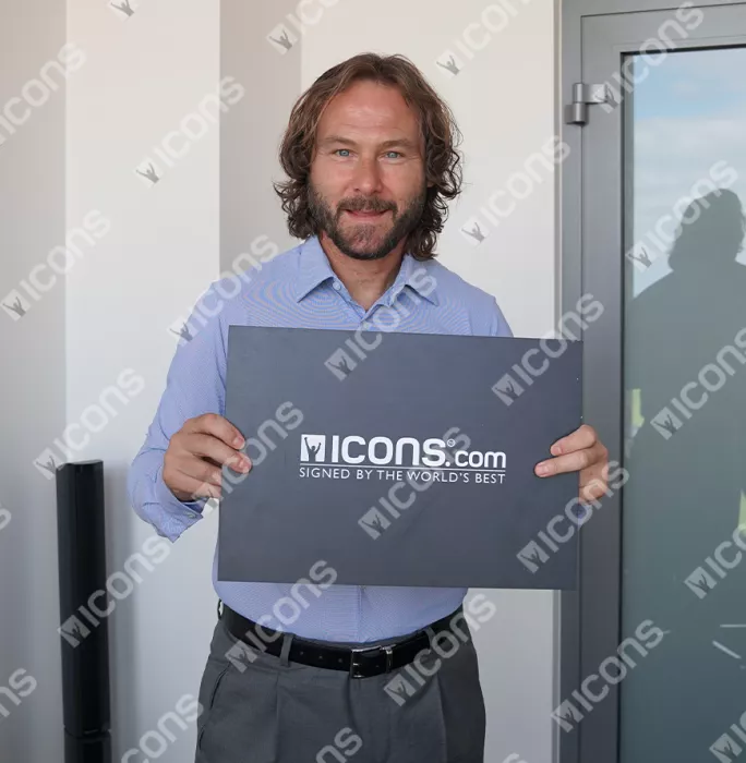 Pavel Nedved Official Ballon D'Or™ Signed And Framed Czech Republic Photo: 2003 Ballon D'Or Winner