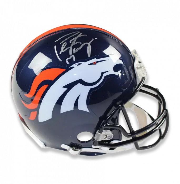 Peyton Manning Signed Full-Size Denver Broncos Helmet