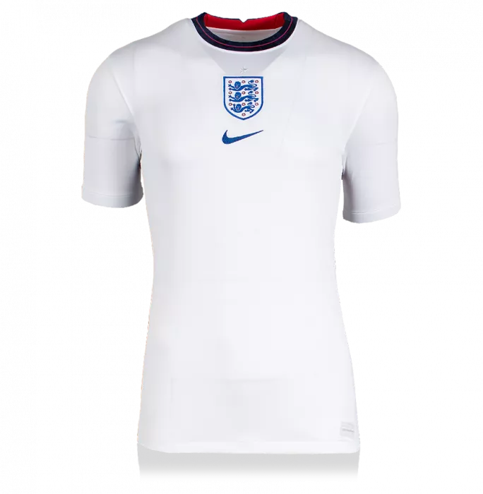 Phil Foden Signed England 2020 Home Shirt With Fan Style Numbers