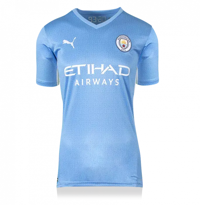 Phil Foden Signed Manchester City 2021-22 Home Shirt