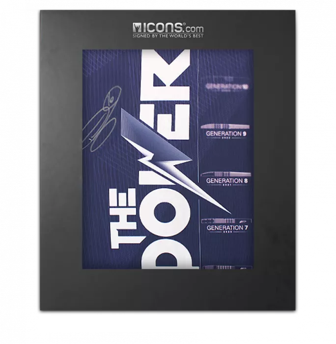 Phil Taylor Signed Polo Shirt - 'The Power' In Deluxe Packaging