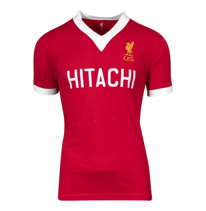 Phil Thompson Back Signed Liverpool 1978 Home Shirt In Hero Frame: Option 1