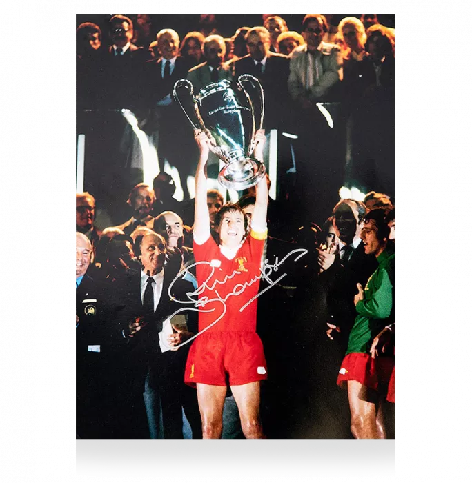 Phil Thompson Signed Liverpool Photo: 1981 European Cup Winner