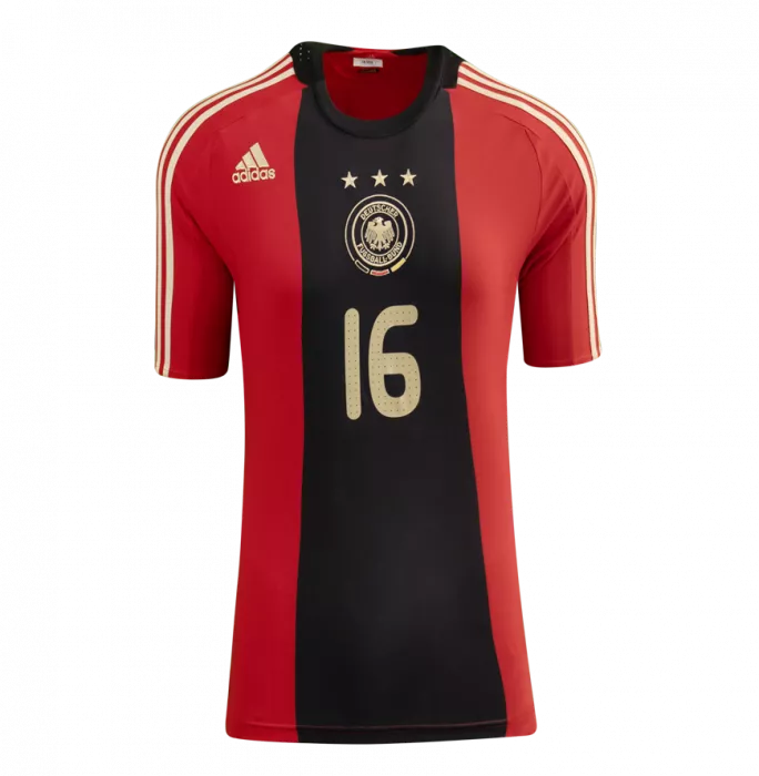 Philipp Lahm Back Signed Germany 2008-09 Away Shirt In Hero Frame: Option 1