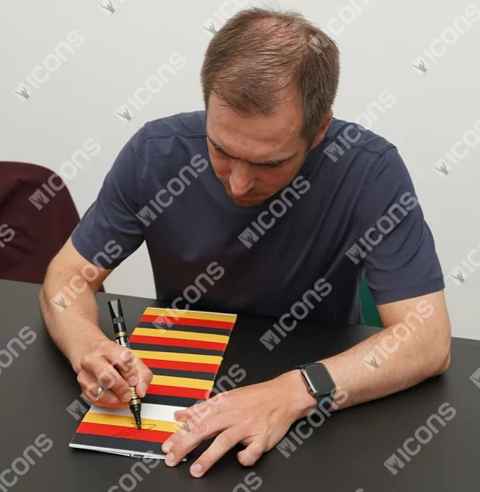 Philipp Lahm Signed And Framed Germany Captain's Armband