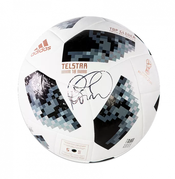 Philippe Coutinho Signed 2018 FIFA World Cup Telstar 18 Football