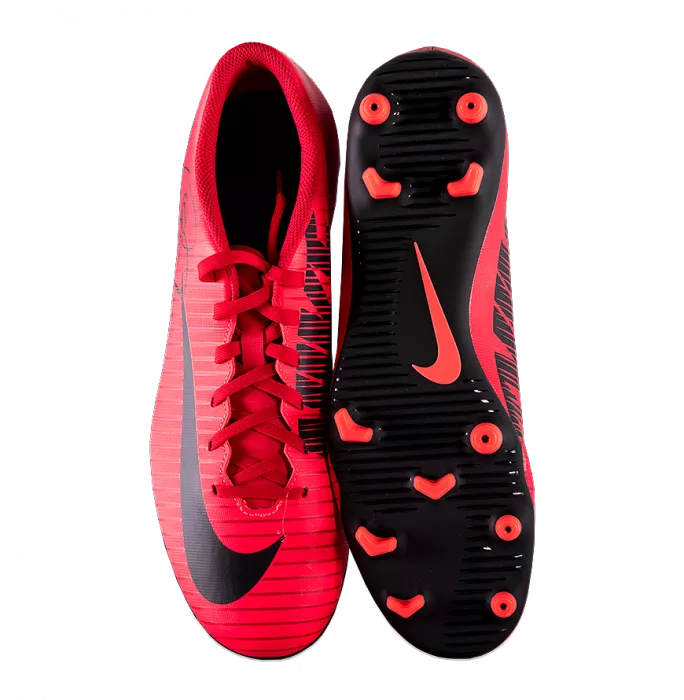 Philippe Coutinho Signed Red And Black Nike Mercurial Boot
