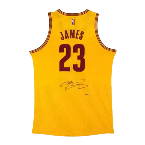 PRE-ORDER LeBron James Signed Cleveland Cavaliers Authentic Adidas Alternate Jersey