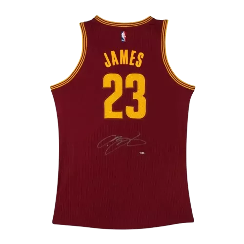 PRE-ORDER LeBron James Signed Cleveland Cavaliers Authentic Adidas Road Jersey