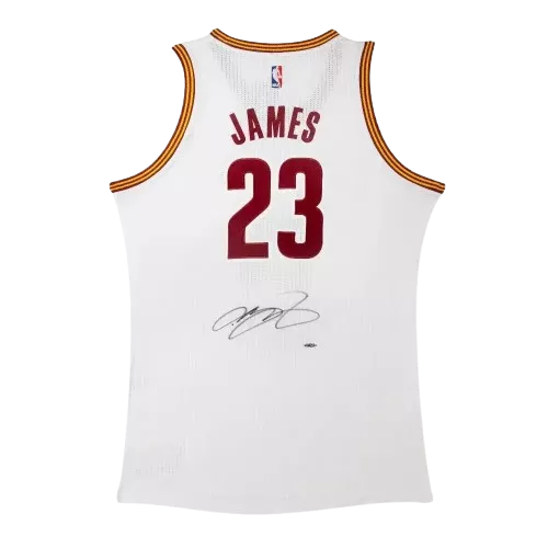 PRE-ORDER LeBron James Signed Cleveland Cavaliers Authentic Adidas Home Jersey