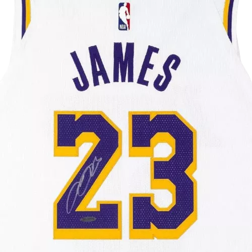 PRE-ORDER LeBron James Signed Los Angeles Lakers Association Edition Authentic Nike Jersey