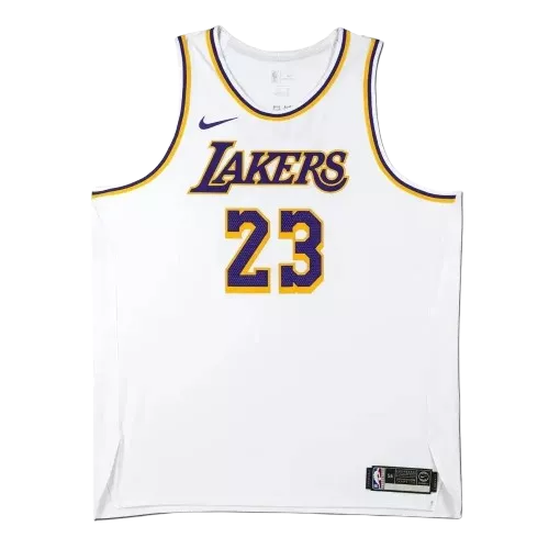 PRE-ORDER LeBron James Signed Los Angeles Lakers Association Edition Authentic Nike Jersey