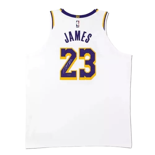 PRE-ORDER LeBron James Signed Los Angeles Lakers Association Edition Authentic Nike Jersey