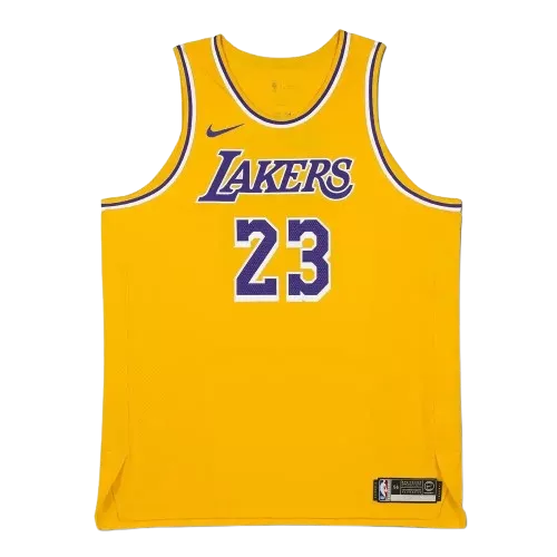 PRE-ORDER LeBron James Signed Los Angeles Lakers Home Jersey: 4x Champion 4x Finals MVP Edition