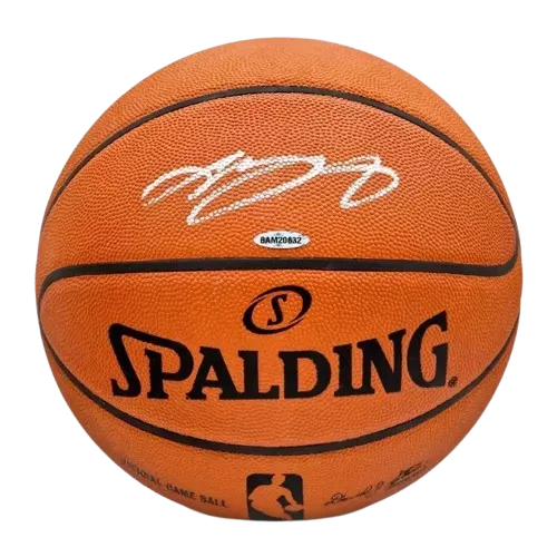 PRE-ORDER LeBron James Signed Spalding Basketball