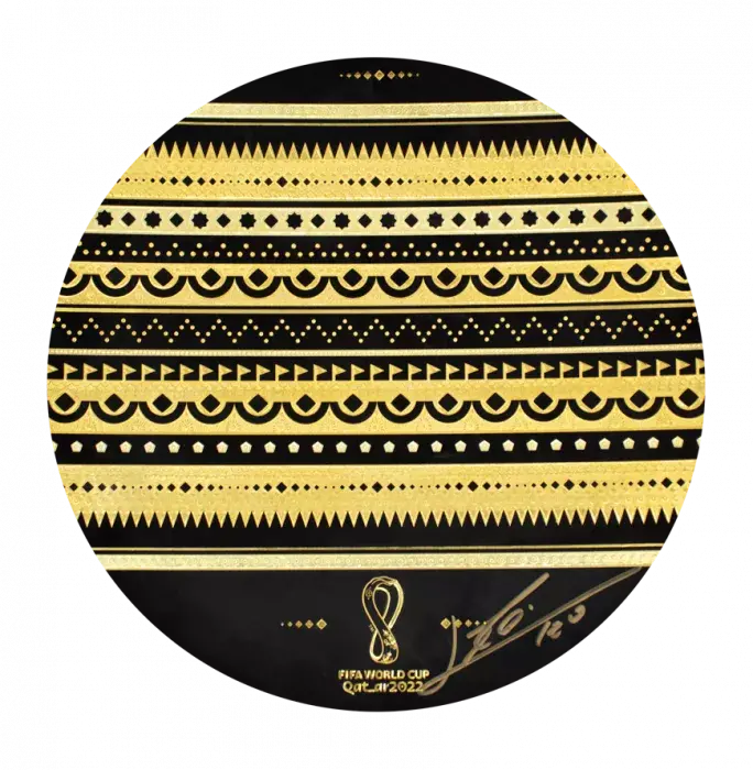 PRE-ORDER Lionel Messi Official Signed 2022 FIFA World Cup Commemorative Plate