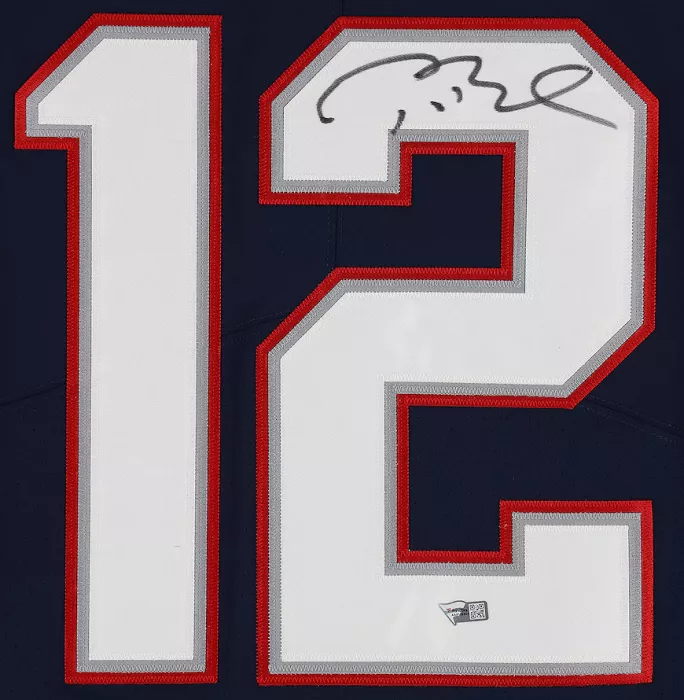PRE-ORDER Tom Brady Signed New England Patriots Elite Home Jersey