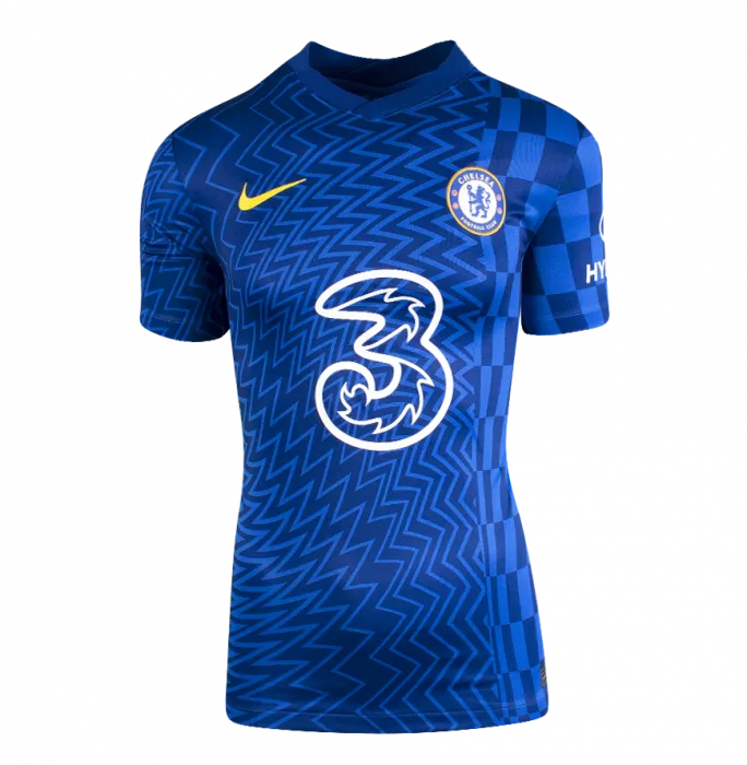 Reece James Back Signed Chelsea 2021-22 Home Shirt In Deluxe Packaging