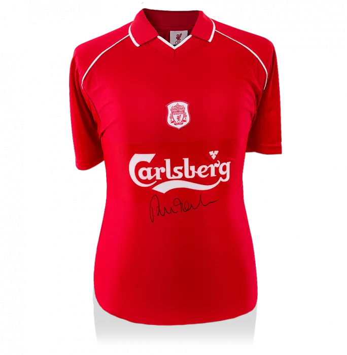 Robbie Fowler Front Signed Liverpool 2000-01 Home Shirt