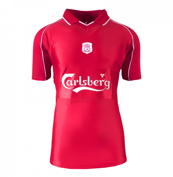 Robbie Fowler Front Signed Liverpool FC 2000 Home Shirt In Hero Frame: Option 1