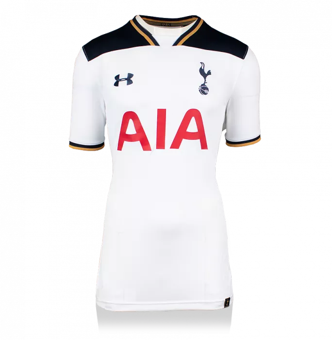 Robbie Keane Back Signed Tottenham Hotspur 2016-17 Home Shirt
