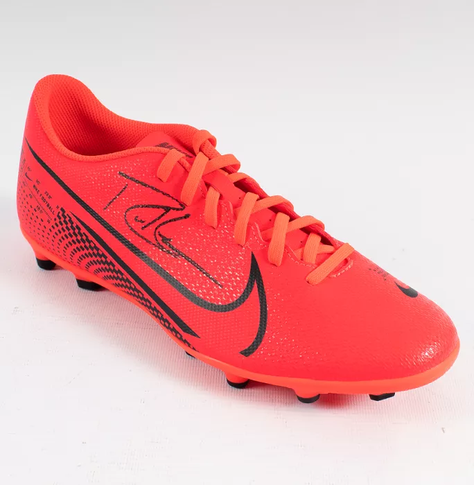 Robbie Keane Signed Red And Black Nike Mercurial Vapor Boot