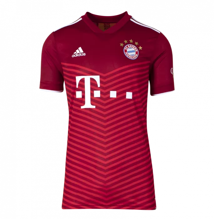 Robert Lewandowski Official UEFA Champions League Back Signed And Hero Framed FC Bayern Munich 2021-22 Home Shirt