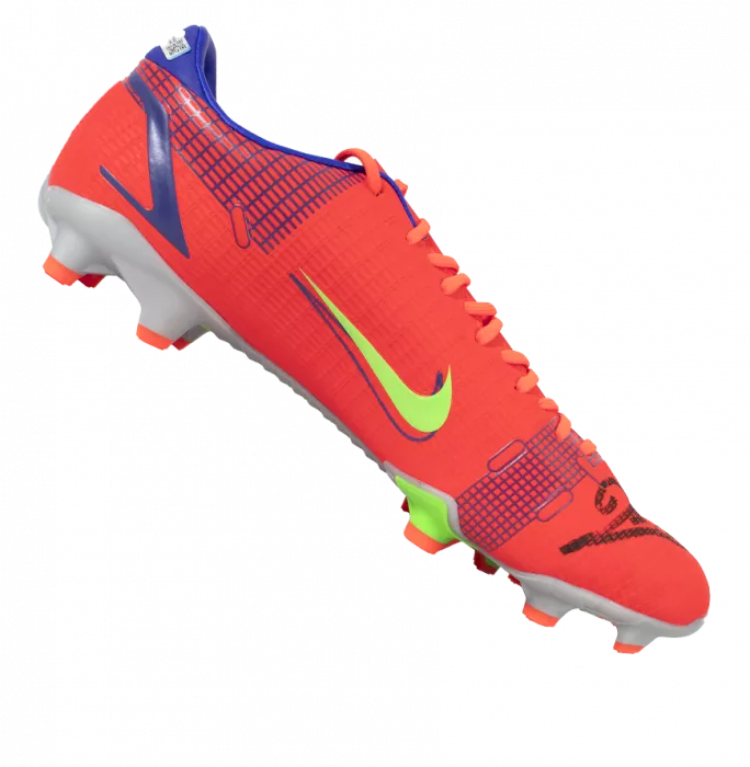 Robert Lewandowski Official UEFA Europa League Signed Red Nike Mercurial Boot In Acrylic Case