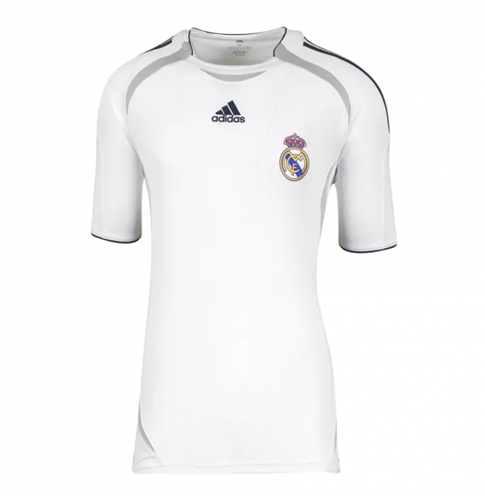 Roberto Carlos Back Signed Real Madrid Teamgeist 2021-22 Home Shirt