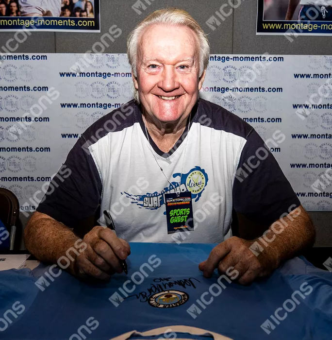 Rodney Marsh Front Signed 1972 Manchester City Home Shirt