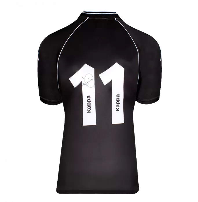 Romario Back Signed Vasco Da Gama 2001 Away Shirt In Hero Frame: Option 1