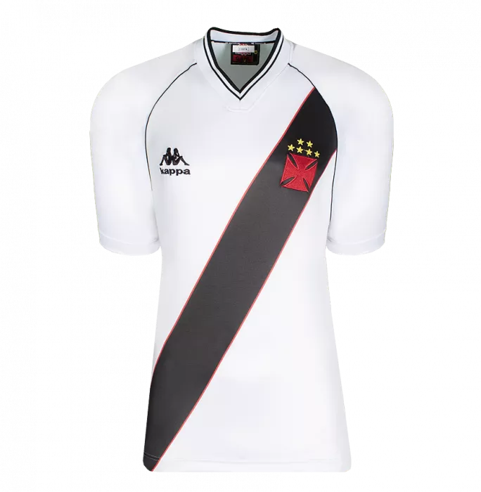 Romario Back Signed Vasco Da Gama Retro Shirt In Classic Frame