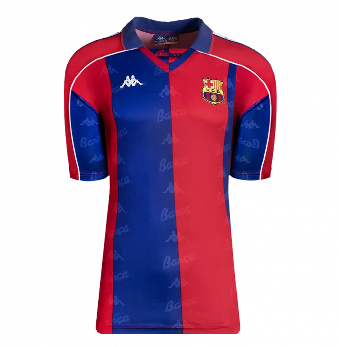 Romario Official UEFA Champions League Back Signed And Hero Framed FC Barcelona 1992-95 Home Shirt With Fan Style Numbers