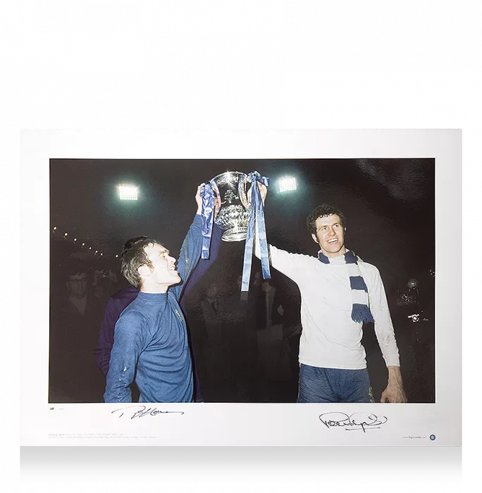Ron Harris & Peter Osgood Signed Chelsea Print: 1970 FA Cup Winners