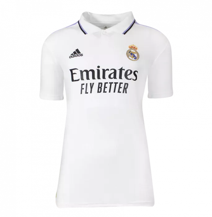 Ronaldo Back Signed Real Madrid CF Modern Home Shirt In Hero Frame: Option 1